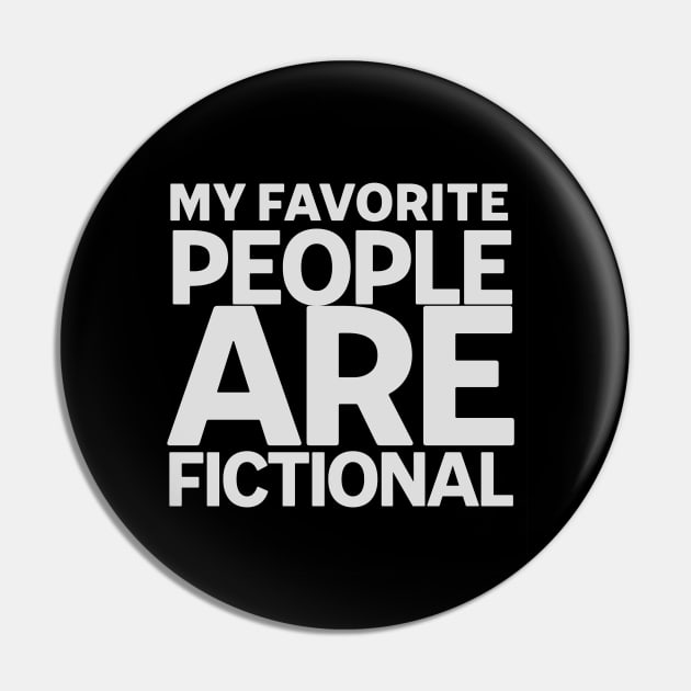 My favorite people are fictional Pin by Narilex