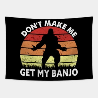 Bigfoot, Don't Make Me Get My Banjo Tapestry