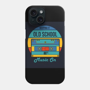 Retro Old School Music Phone Case