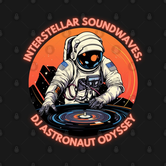 Interstellar Soundwaves: DJ Astronaut Odyssey Dj Astronaut by OscarVanHendrix