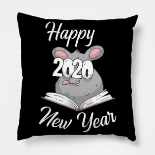 Happy New Year 2020 Chinese Year of the Rat Zodiac Sign Gift Pillow