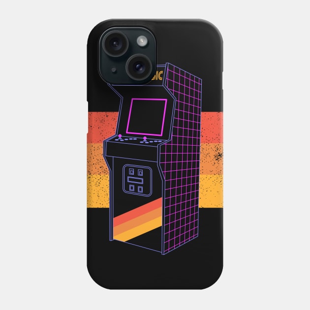 Stay Classic - Arcade 80s Phone Case by Sachpica