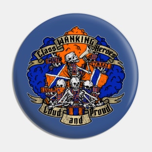 LOUD AND PROUD! (blue and orange edition) ULTRAS Pin