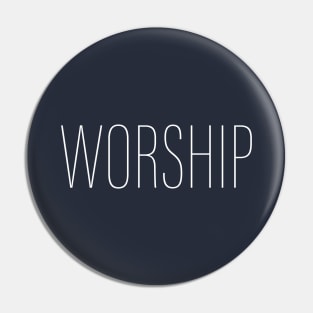 Worship Pin