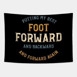 Funny Tap Dancing Design for Tap Dancer Tapestry