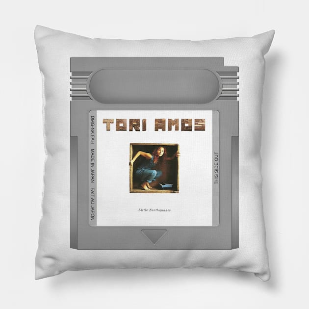 Little Earthquakes Game Cartridge Pillow by PopCarts