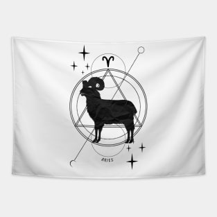 Zodiac, Aries, Astrology, Star sign, Stars Tapestry