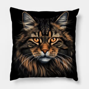 Maine Coon Cute Cat Animal Lover Pillow