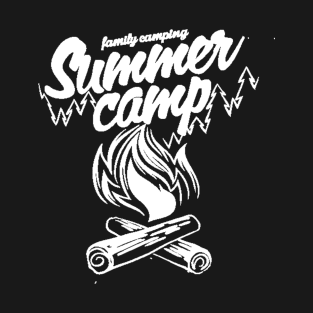 Camping with the family - Camping T-Shirt