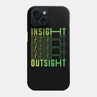 Insight Outsight in Gradient Phone Case