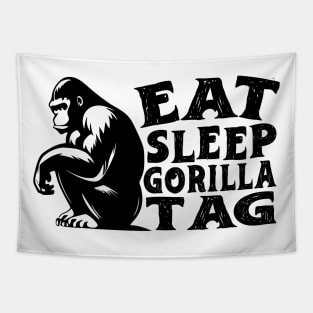 Gorilla Tag VR Gamer Shirt for Kids, Teen Eat Sleep Gorilla T-Shirt Tapestry