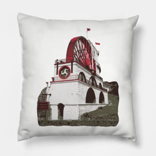 The Laxey Wheel Pillow