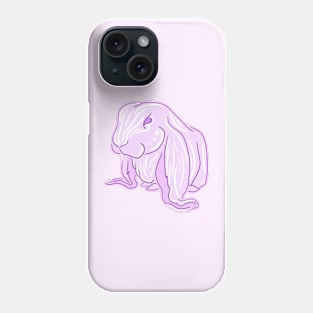 Seven Deadly Rabbits Series - Pride (no text) Phone Case