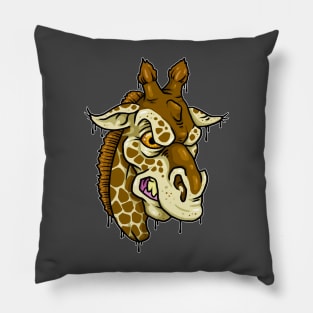 Mean Giraffe Pillow