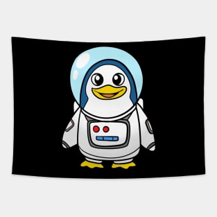 Space Penguin Tapestry