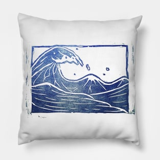 Blue Wave Pillow