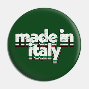 Made In Italy Pin