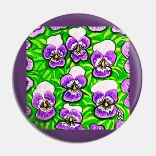 In the violet flowers Pin