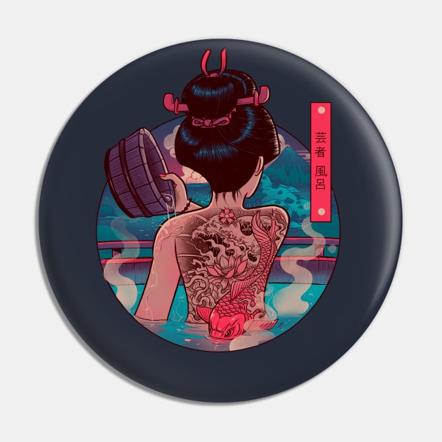 Geisha Bath Pin by BrunoMota