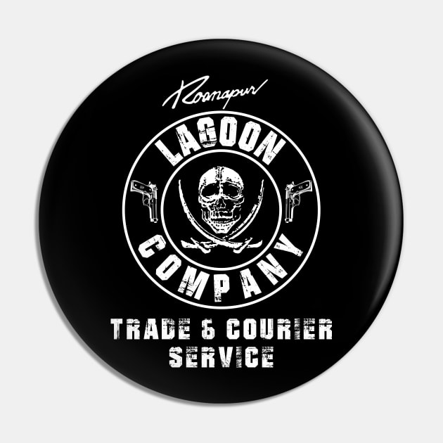 Black Lagoon Company Pin by AlonaGraph