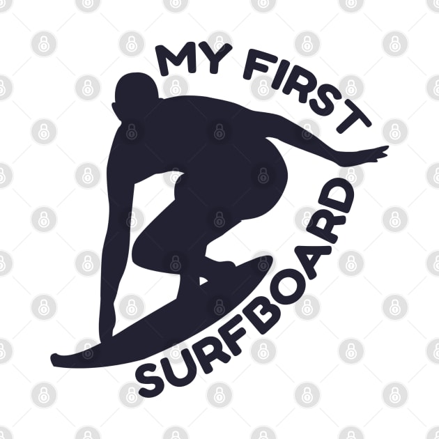 My First Surfboard by Sunil Belidon