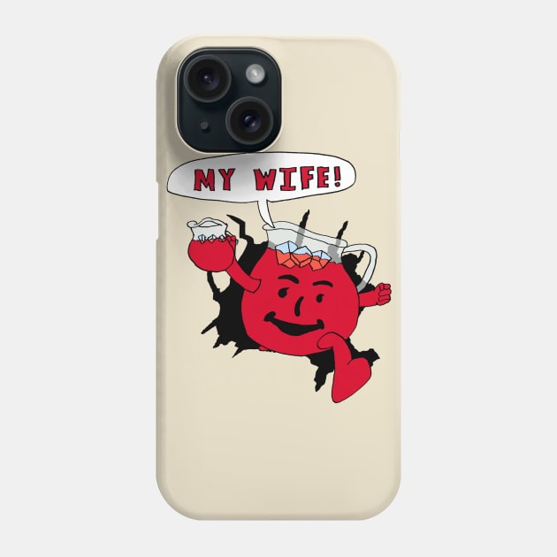 Kool-Aid Man Phone Case by StevenBaucom