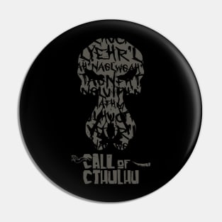 Call of Cthulhu Chant, Mantra, Spell Pin
