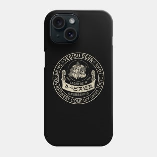 Vintage Yebisu Beer Label Phone Case