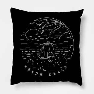 VESPA BEACH Pillow