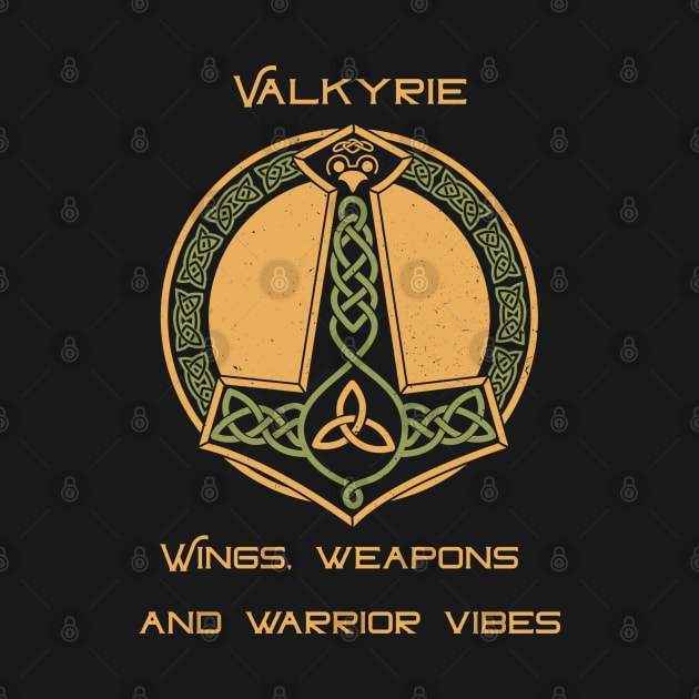 Valkyrie, wings weapons and warrior vibes by Poseidon´s Provisions