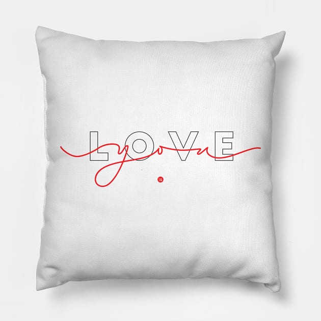 Love you Pillow by LNA