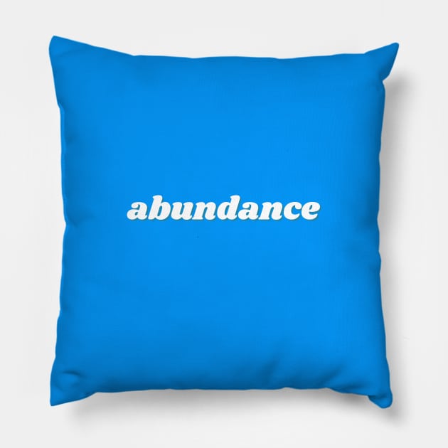 abundance Pillow by thedesignleague