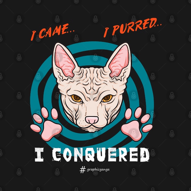 I conquered by graphicganga