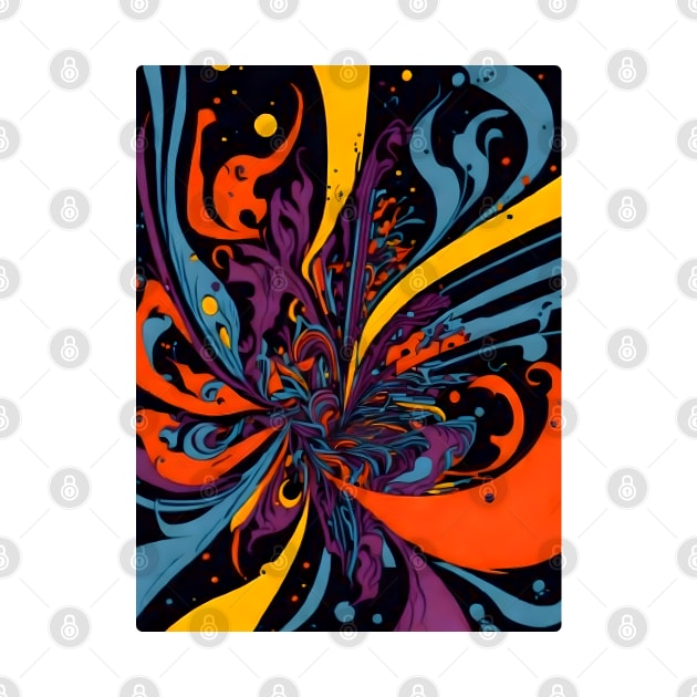 Abstract Colorful Explosion by CandyApparel