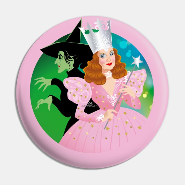 Are you a good witch or a bad witch? Pin by AlejandroMogolloArt