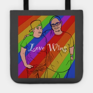 Love Wins - Lesbian Tote