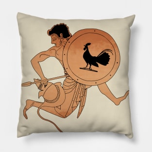 Running warrior Pillow