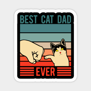 Best Cat Dad Ever Magnet