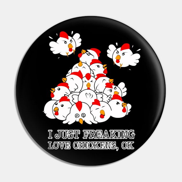 I JUST FREAKING LOVE CHICKENS Pin by crowominousnigerian 