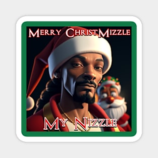 Snoop Doggy Claus Magnet