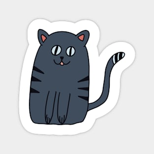 I MEOW YOU! Cute cat illustration Magnet