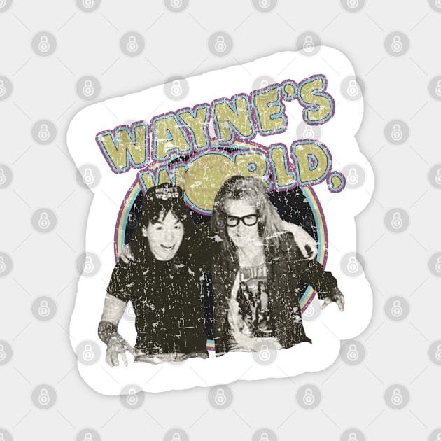 Vintage Wayne's World Magnet by OcaSign