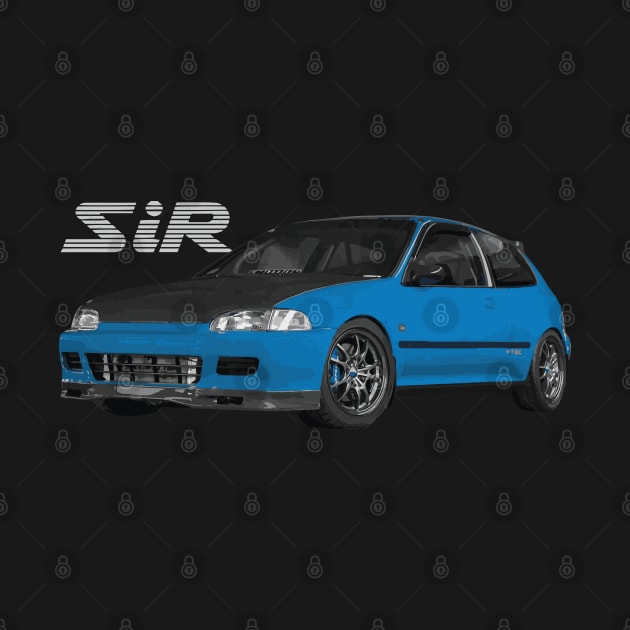 Type EG hatch B16 DOHC VTEC SiR by cowtown_cowboy