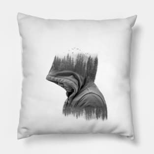 Forest man Pillow