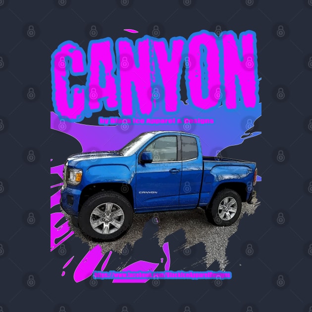 Purple Mini Canyon Splash Truck by Black Ice Design