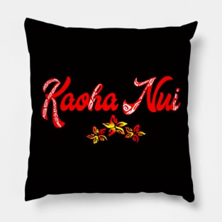 KAOHA NUI (red) Pillow