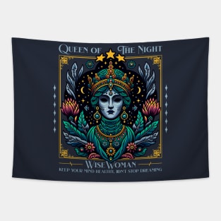 Queen of the night Tapestry