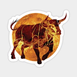 Taurus zodiac sign Magnet