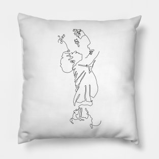 WayV NCT TEN lineart Pillow