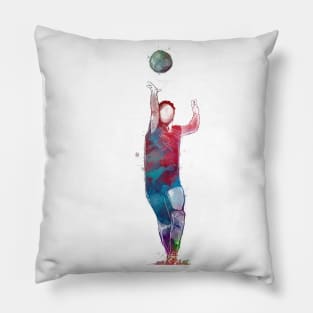 volleyball sport art #volleyball Pillow